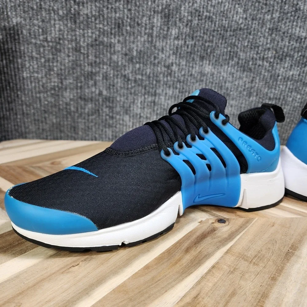 Nike Air Presto Mens 11 Essential Photo Blue Running Shoes Sneakers 848187-005